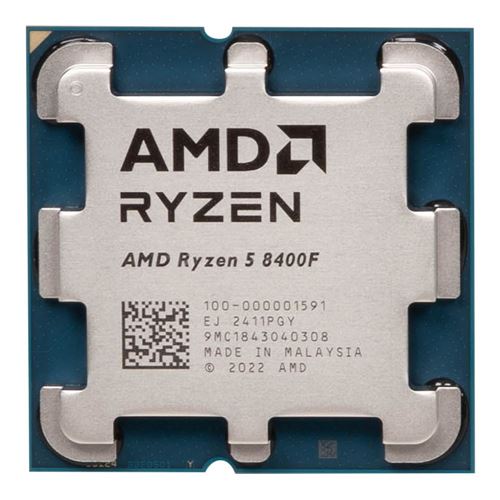 AMD Ryzen 5 8400F (4.2 GHz / 4.7 GHz) Tray AMD Ryzen 5 8400F (4.2 GHz / 4.7 GHz) Tray